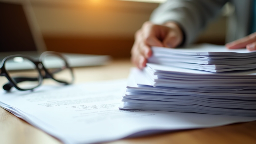 Mehrere Versicherungspolicen und Verträge übereinander auf Schreibtisch, zeigt Komplexität mehrerer Riester-Verträge